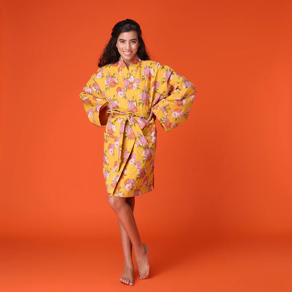 Angela Quilted Robe - Image 4