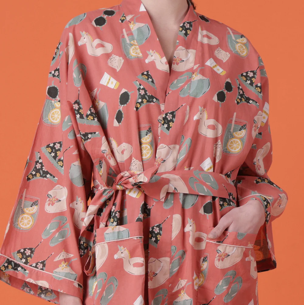 Beach Day Short Robe - Image 2