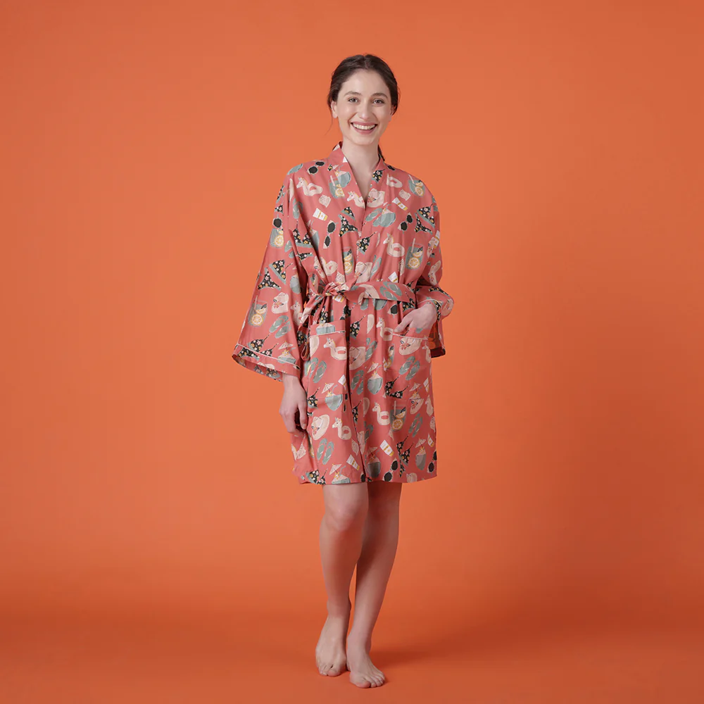 Beach Day Short Robe - Image 3