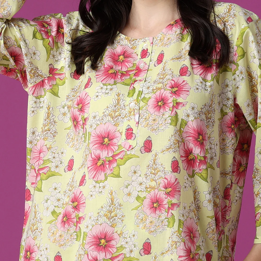 Bernadette Kurta PJ Set - Image 2