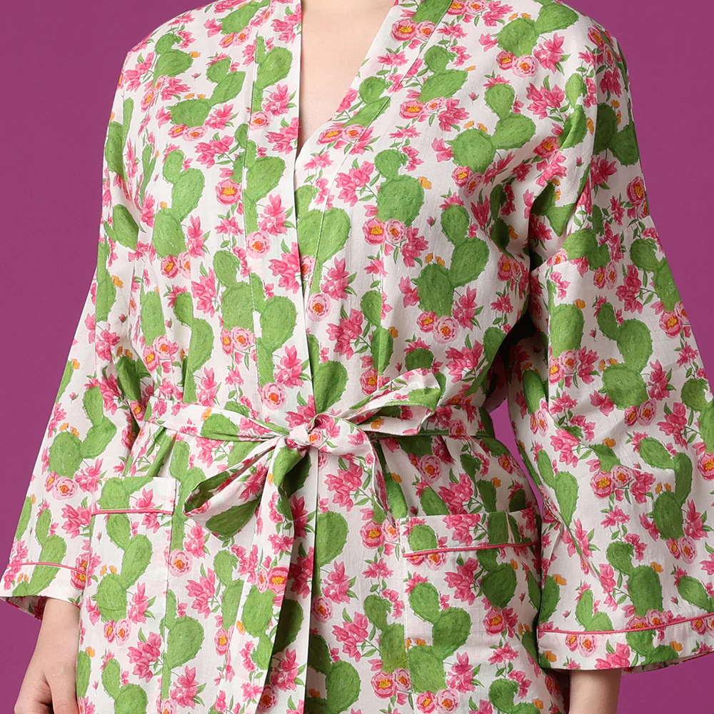Cactus Flower Robe - Image 2