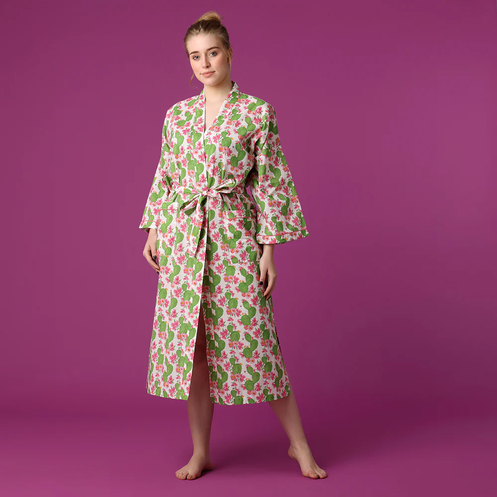 Cactus Flower Robe - Image 3