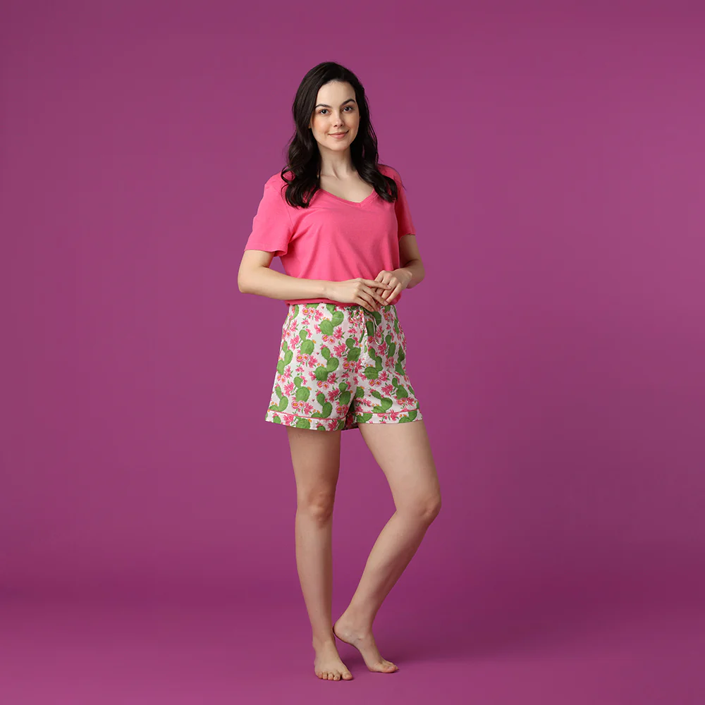Cactus Flower Shorts - Image 4
