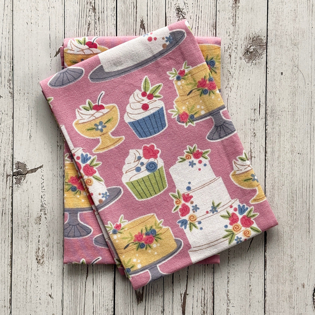 Cake Shop Printed Kitchen Towel S/2 - Image 2