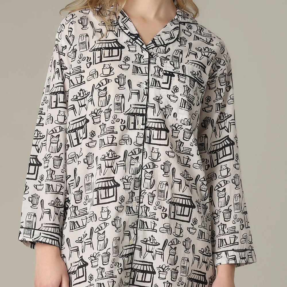 Cat Cafe Nightshirt - Image 2