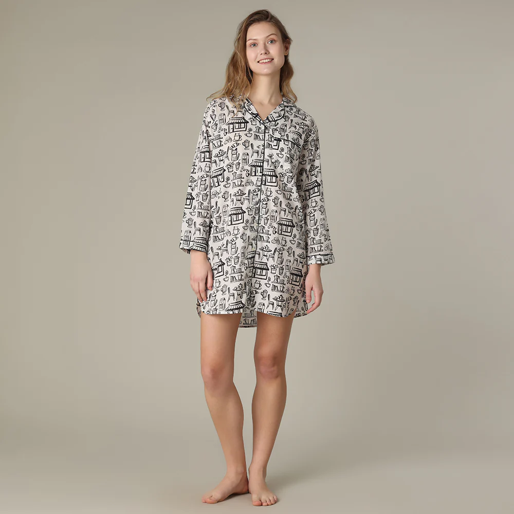 Cat Cafe Nightshirt - Image 3
