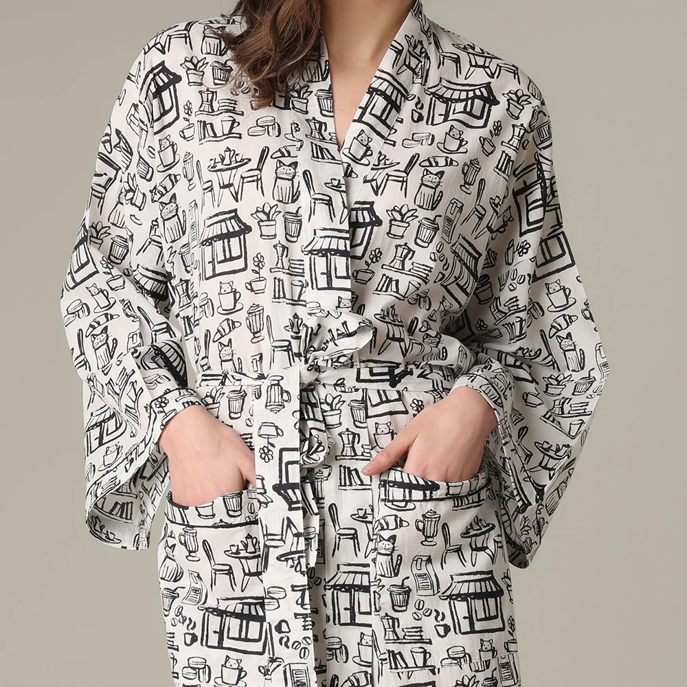 Cat Cafe Robe - Image 2