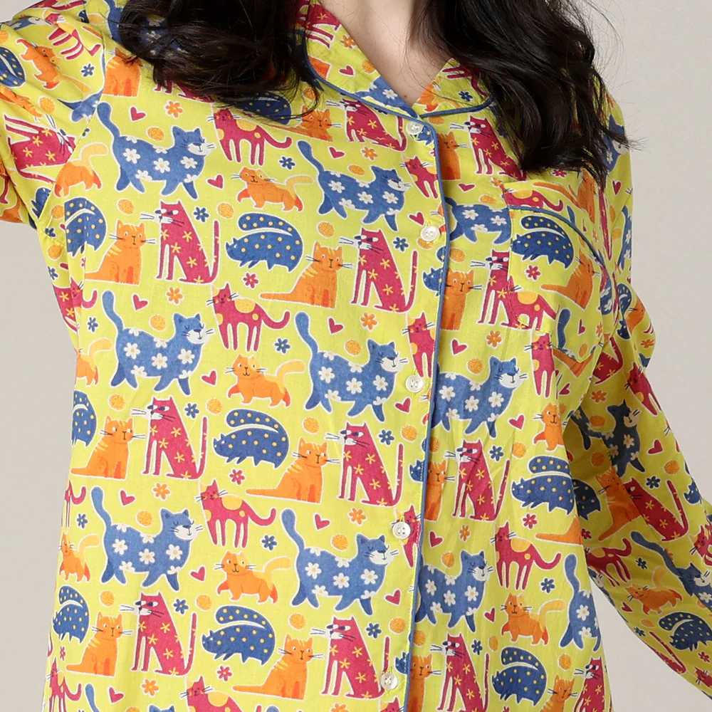 Cat Lovers PJ Set - Image 2