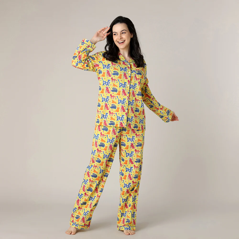 Cat Lovers PJ Set - Image 3