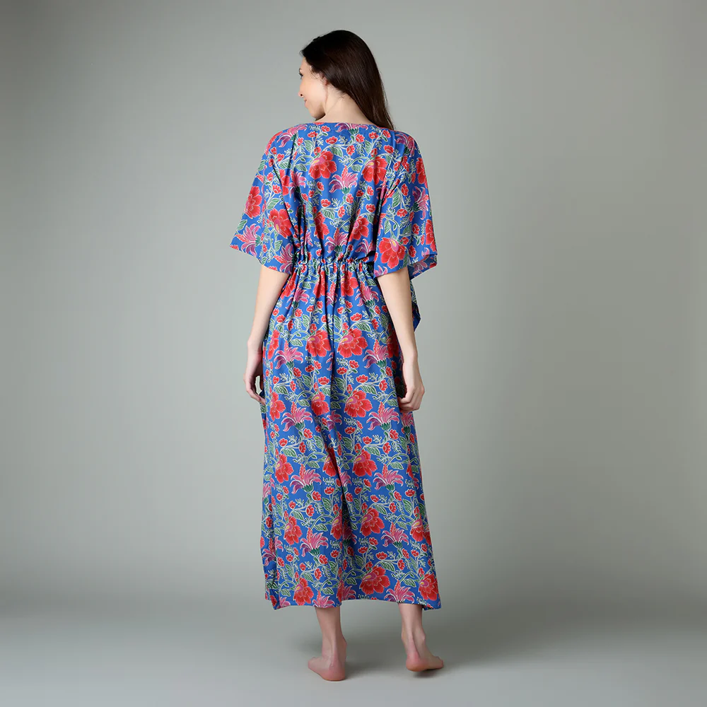 Clarence Indigo Kaftan - Image 4