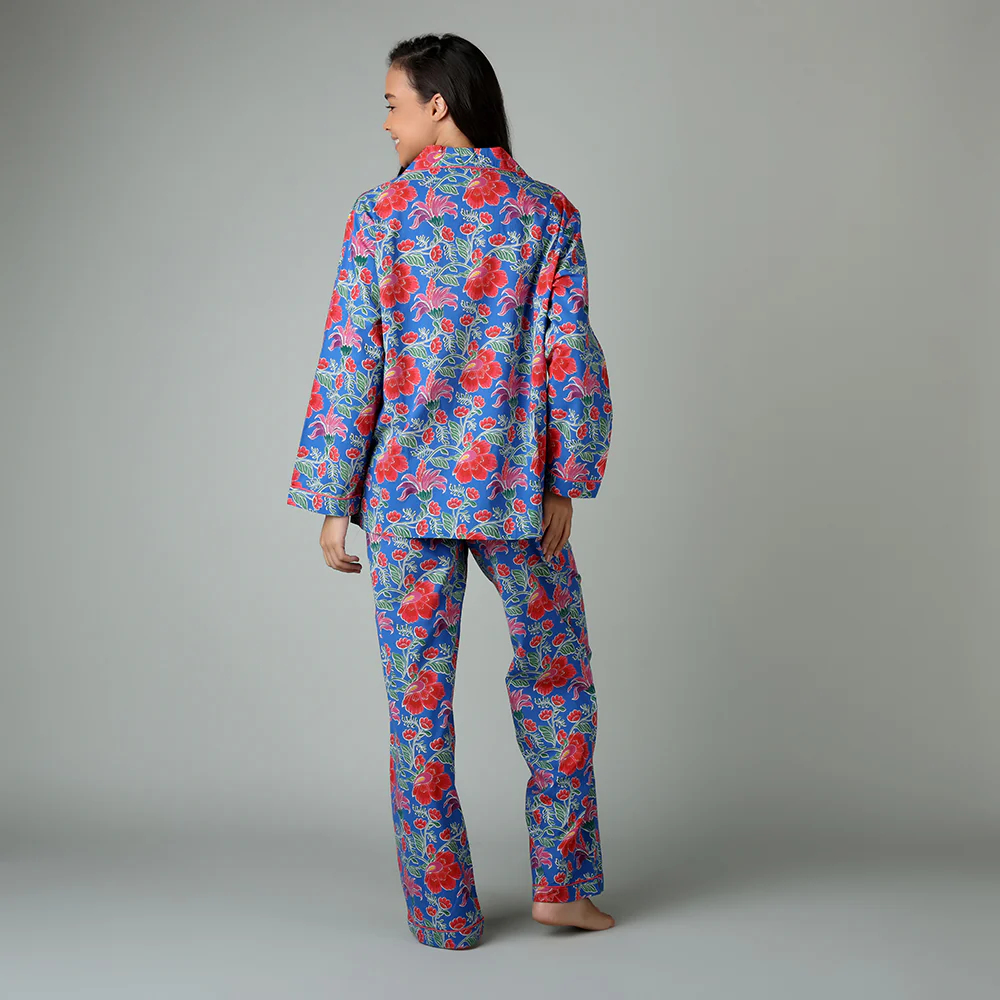 Clarence Indigo PJ Set - Image 4