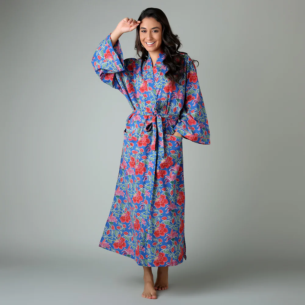 Clarence Indigo Robe - Image 3
