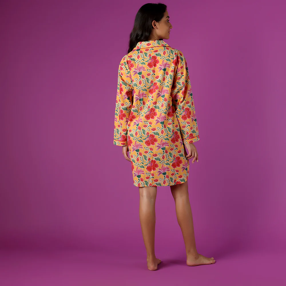 Clarence Yellow Nightshirt - Image 4