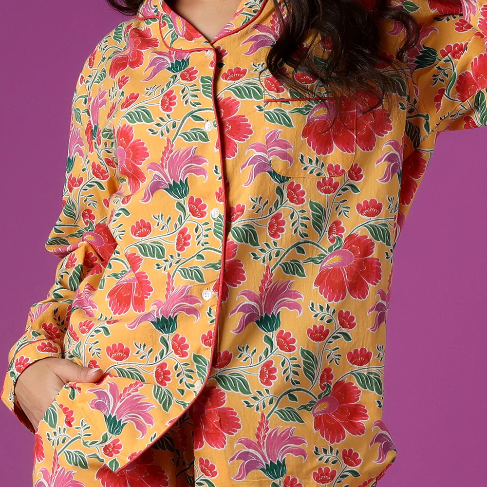 Clarence Yellow PJ Set - Image 2