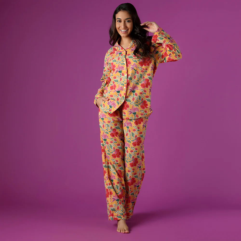 Clarence Yellow PJ Set - Image 3