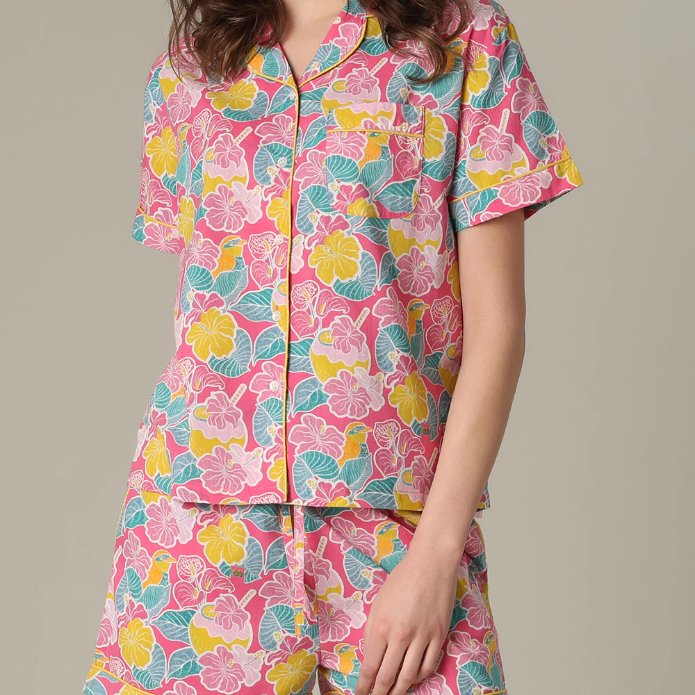 Coconut Shorts PJ Set - Image 2