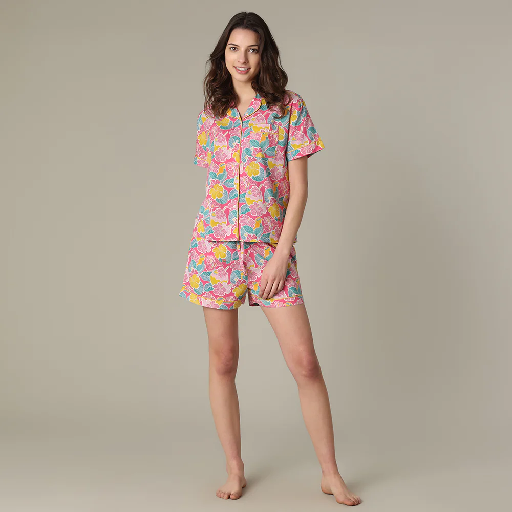 Coconut Shorts PJ Set - Image 3