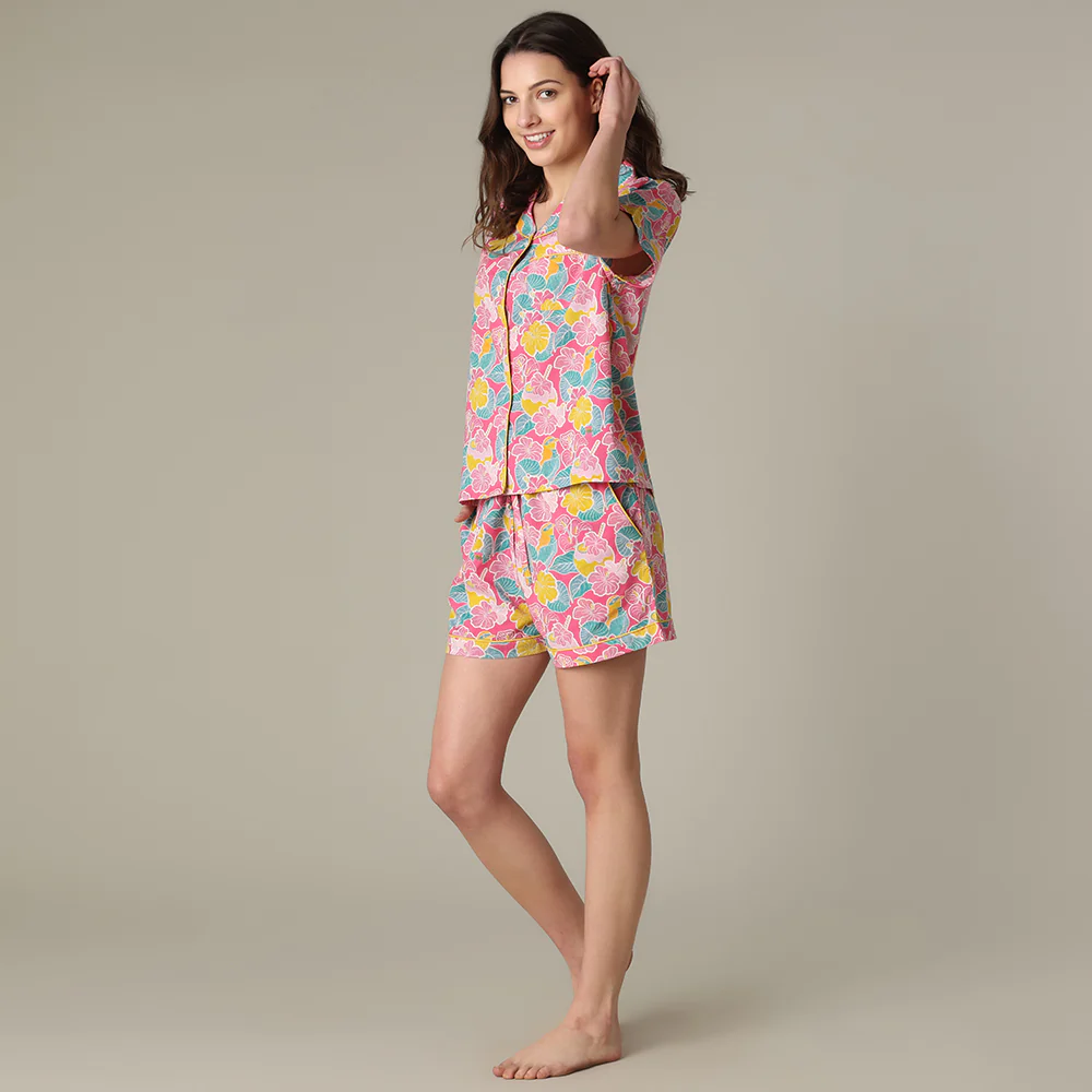 Coconut Shorts PJ Set - Image 4