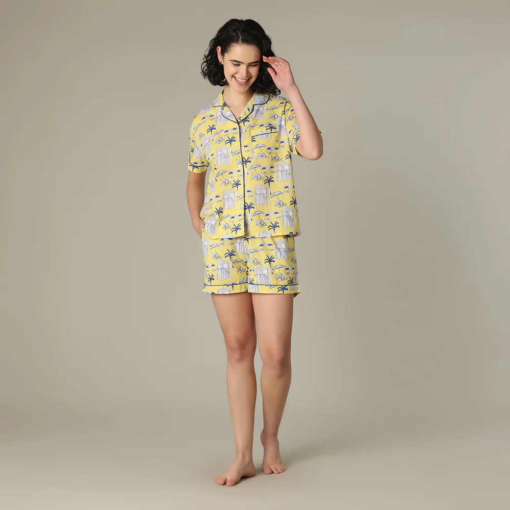 Dolce Life Shorts PJ Set - Image 3