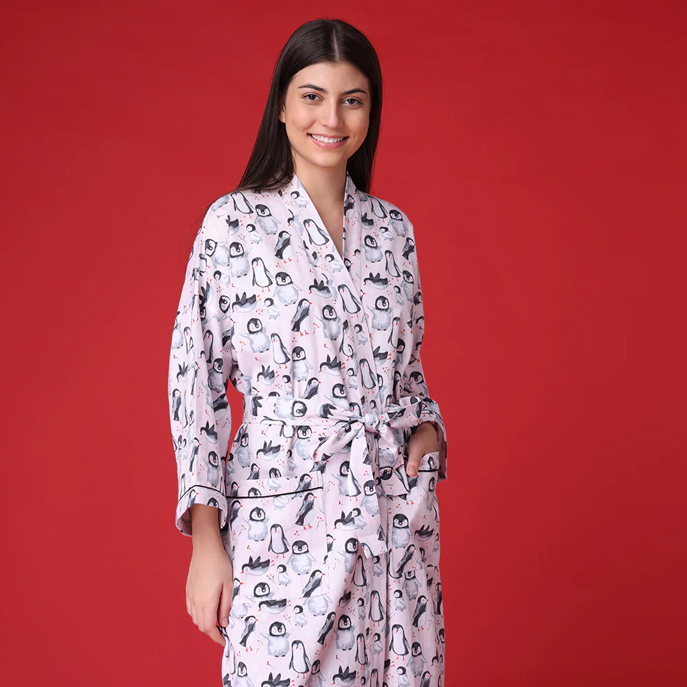 Happy Penguin Robe - Image 2