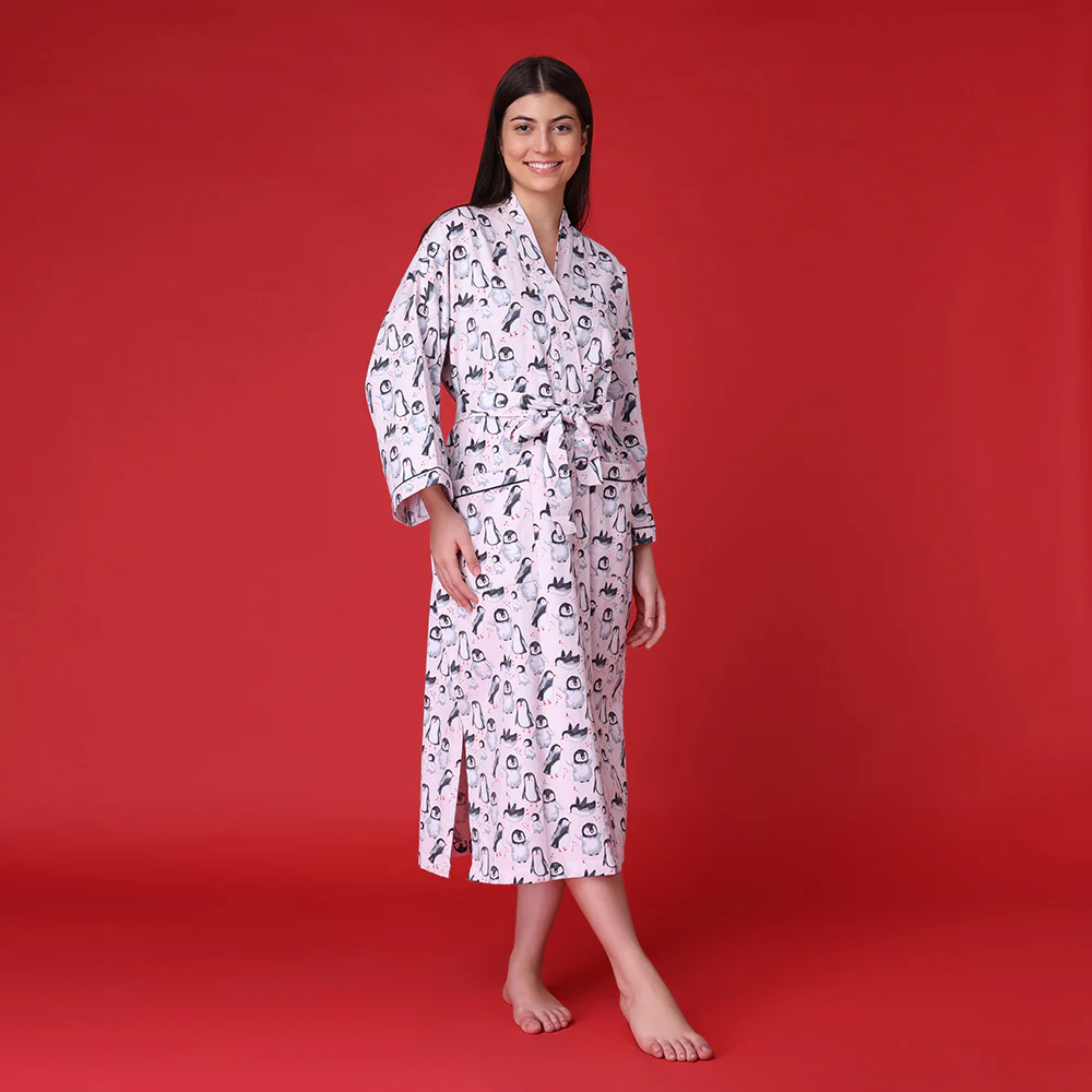 Happy Penguin Robe - Image 3