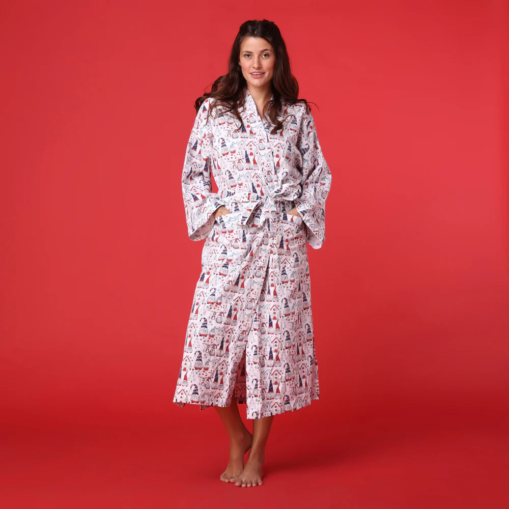 Holiday Gnomes Robe - Image 3