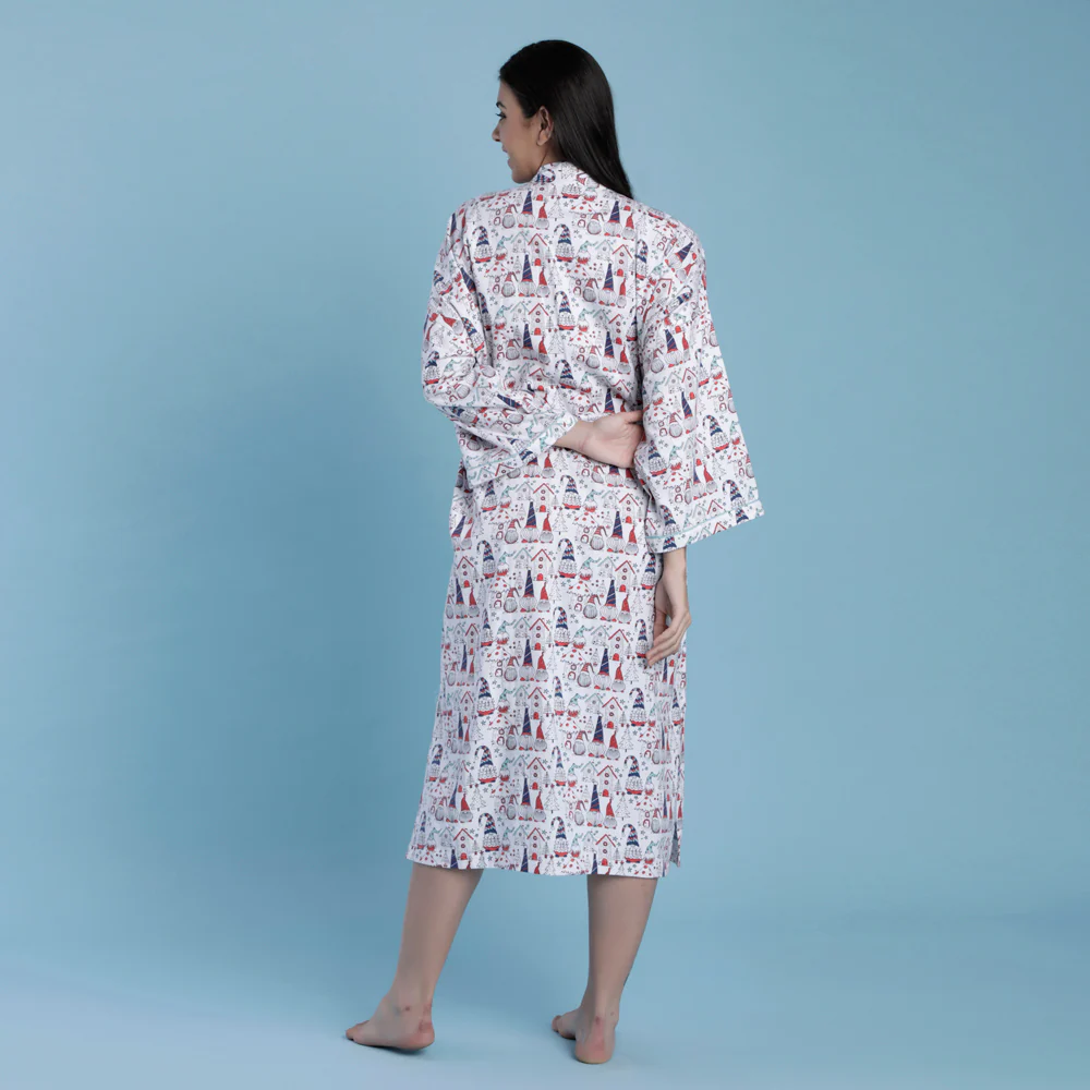Holiday Gnomes Robe - Image 7