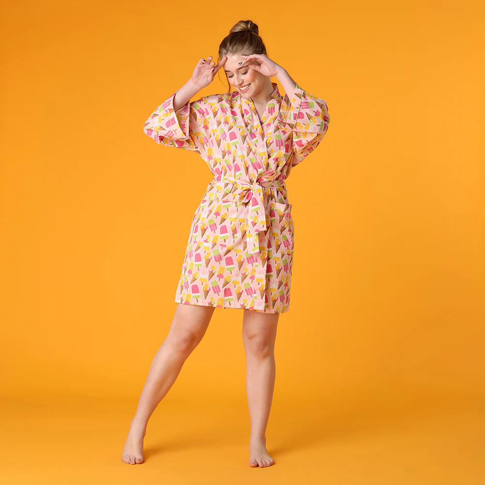 Ice Cream Short Robe - Image 4