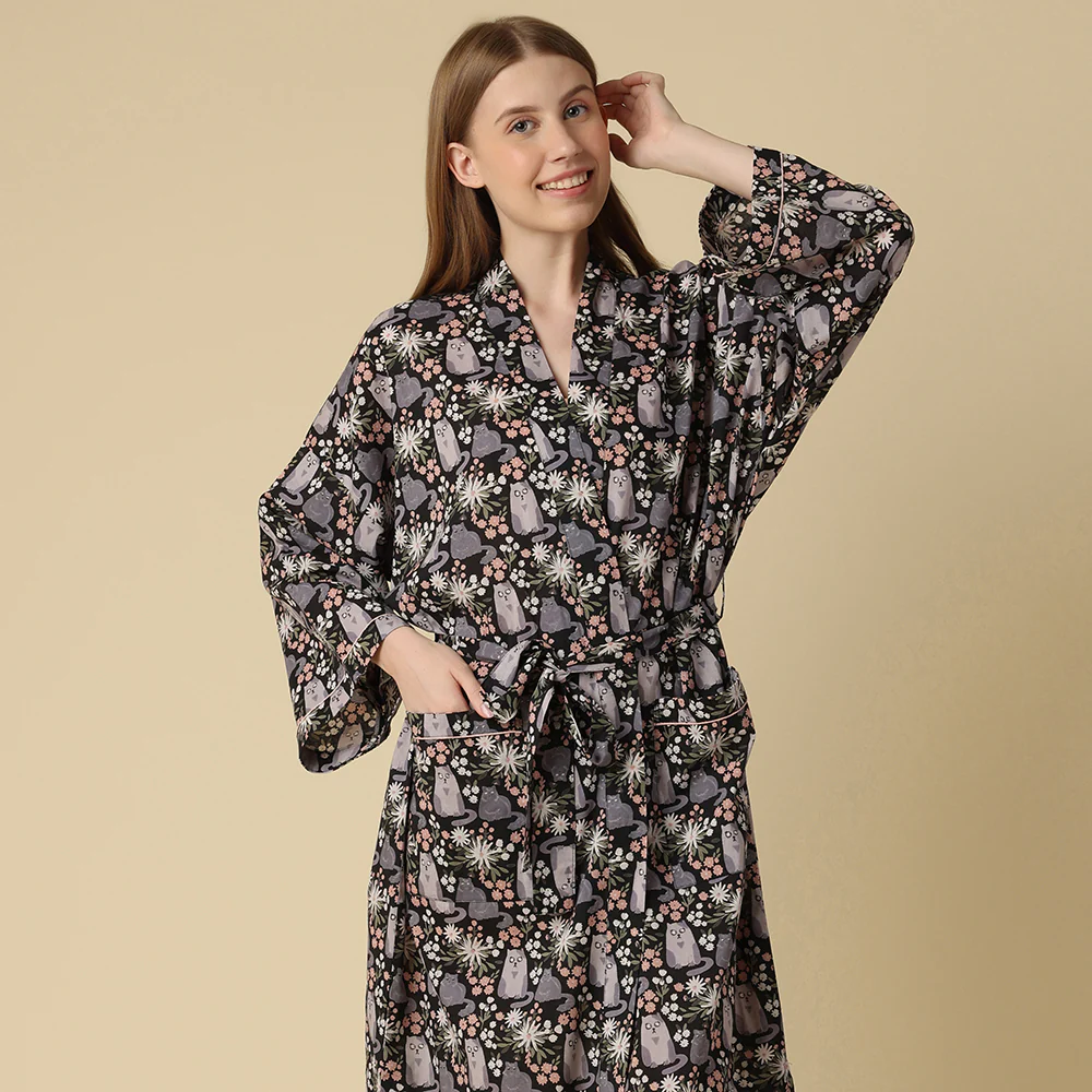 Kitty Cat Robe