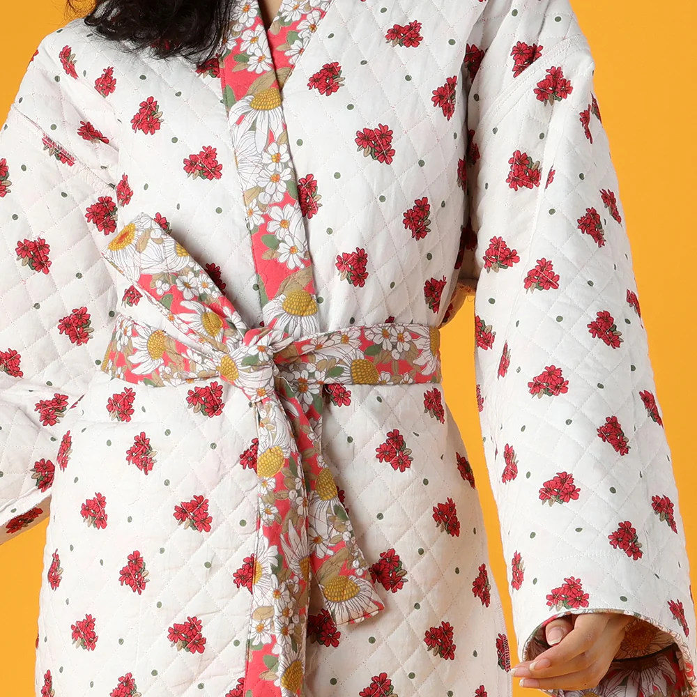 Lucy Quilted Robe - Image 4