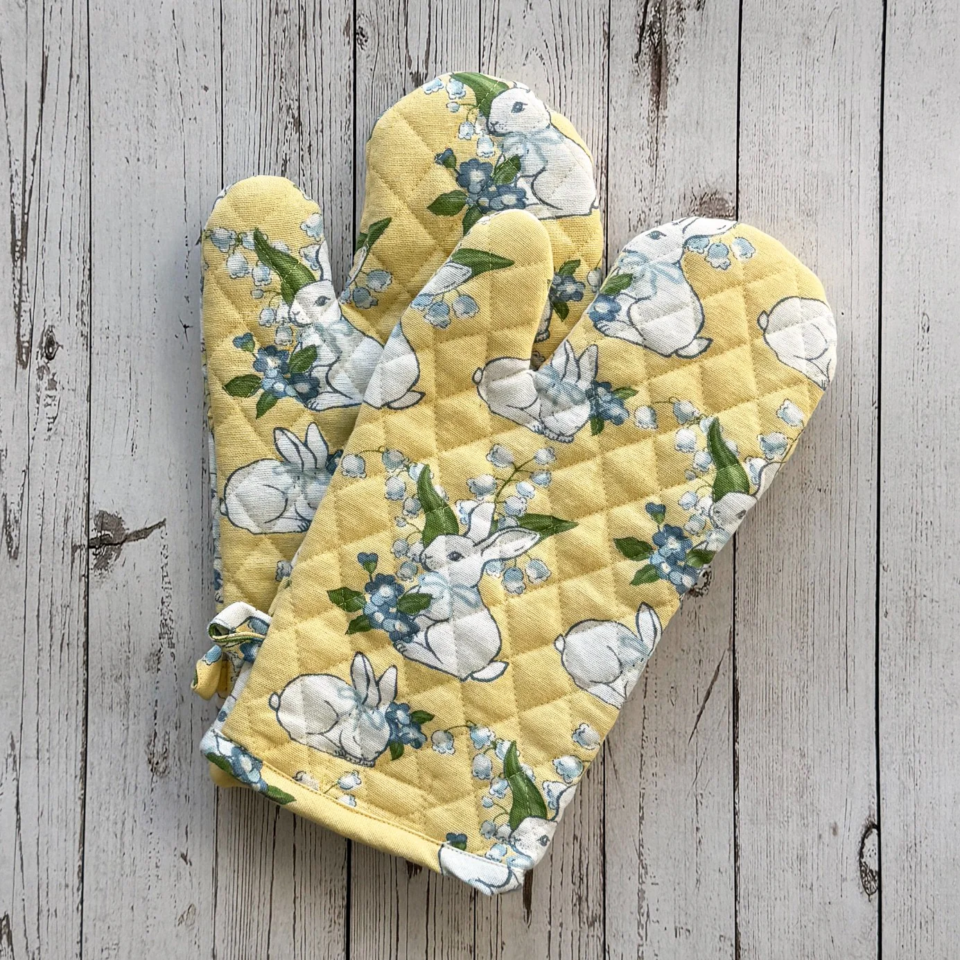 Meadow Bunny Mitt, Set of 2