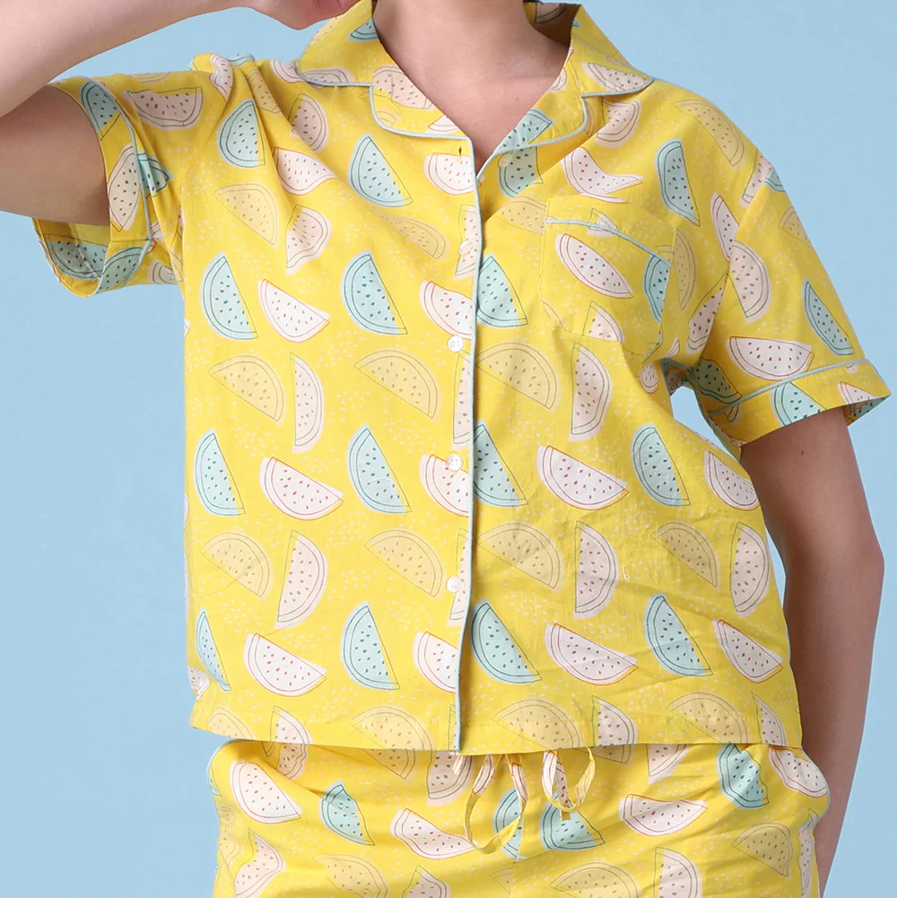 Melon Shorts PJ Set - Image 2