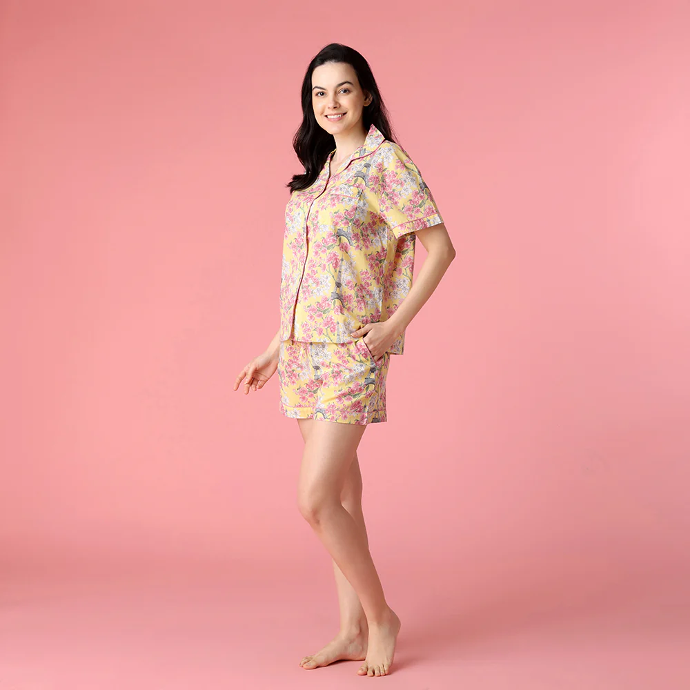 Paris Shorts PJ Set - Image 3
