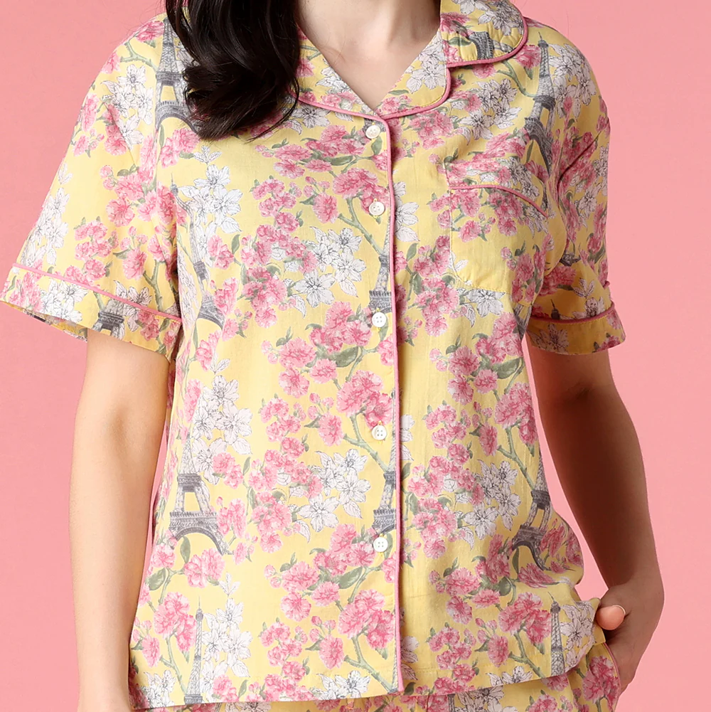 Paris Shorts PJ Set - Image 5
