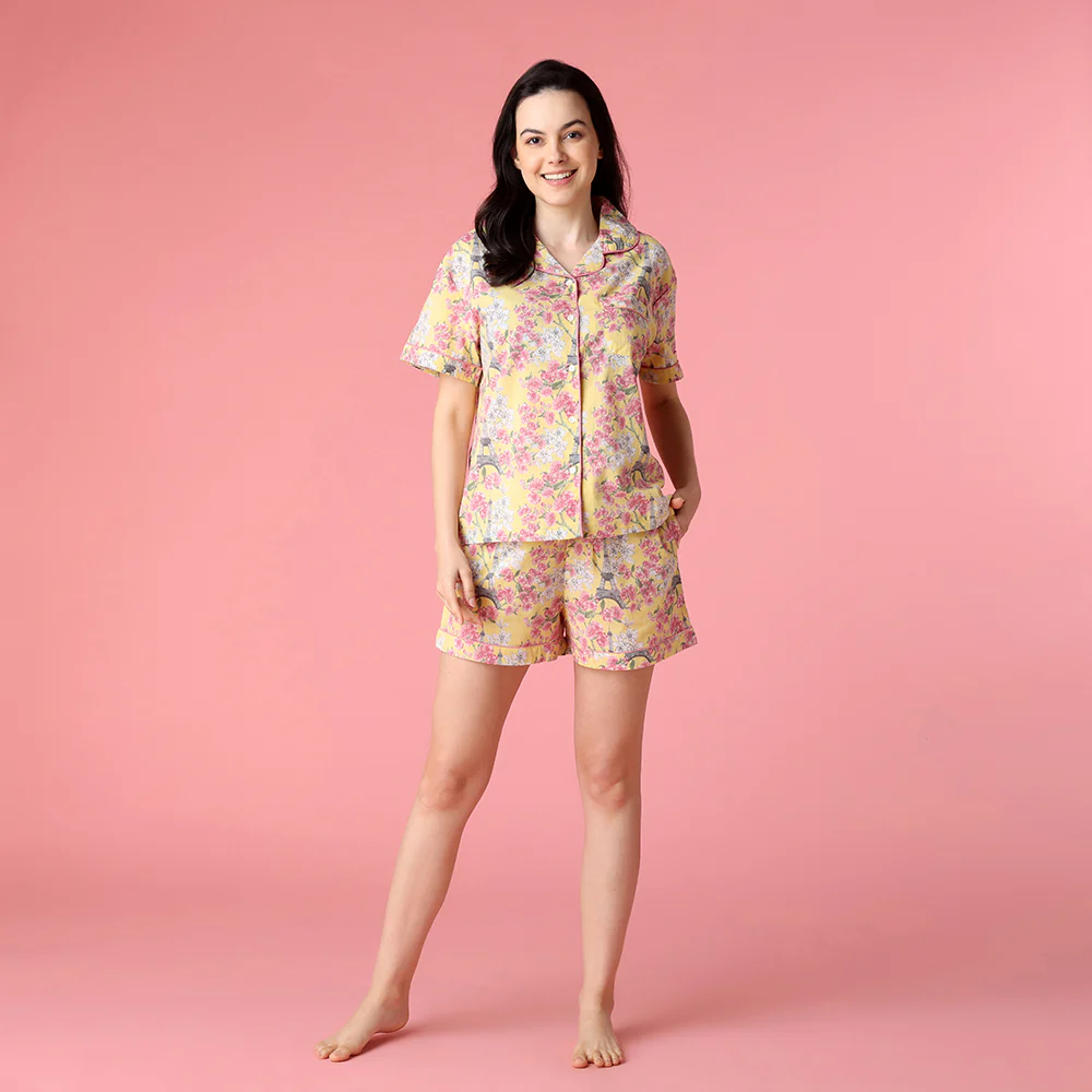Paris Shorts PJ Set - Image 6