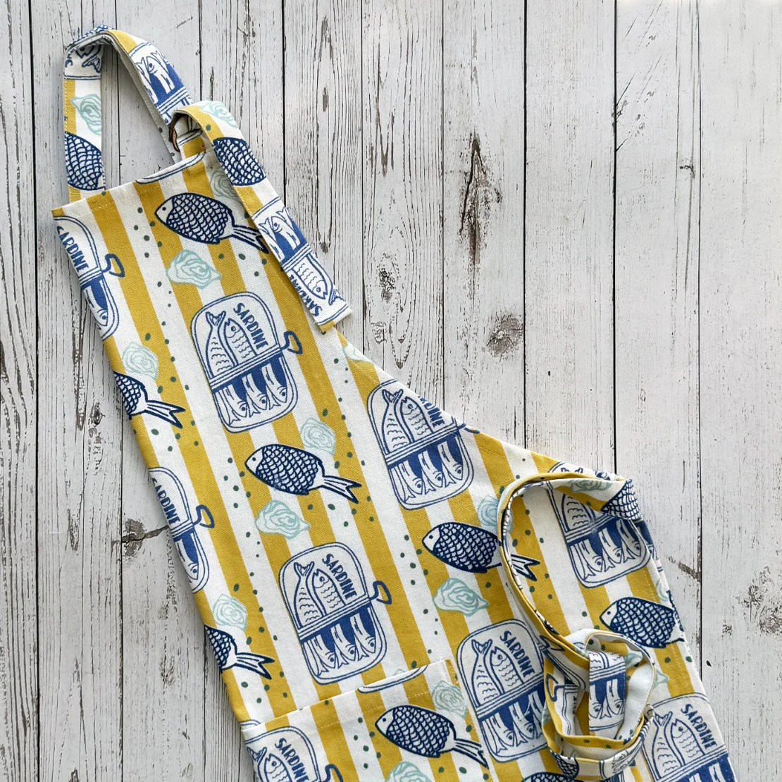 Salty Sardine Apron