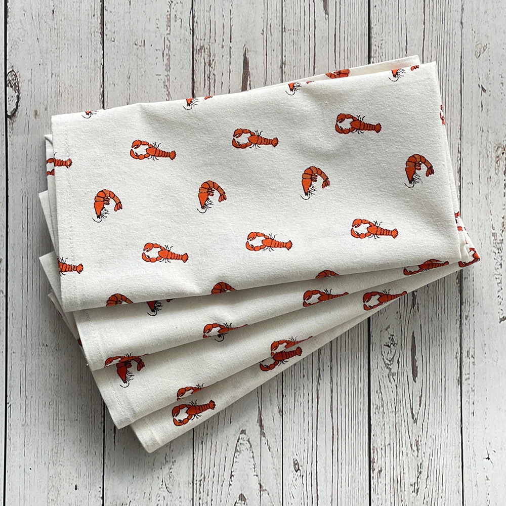 Shellfish Motif, Napkin S/4