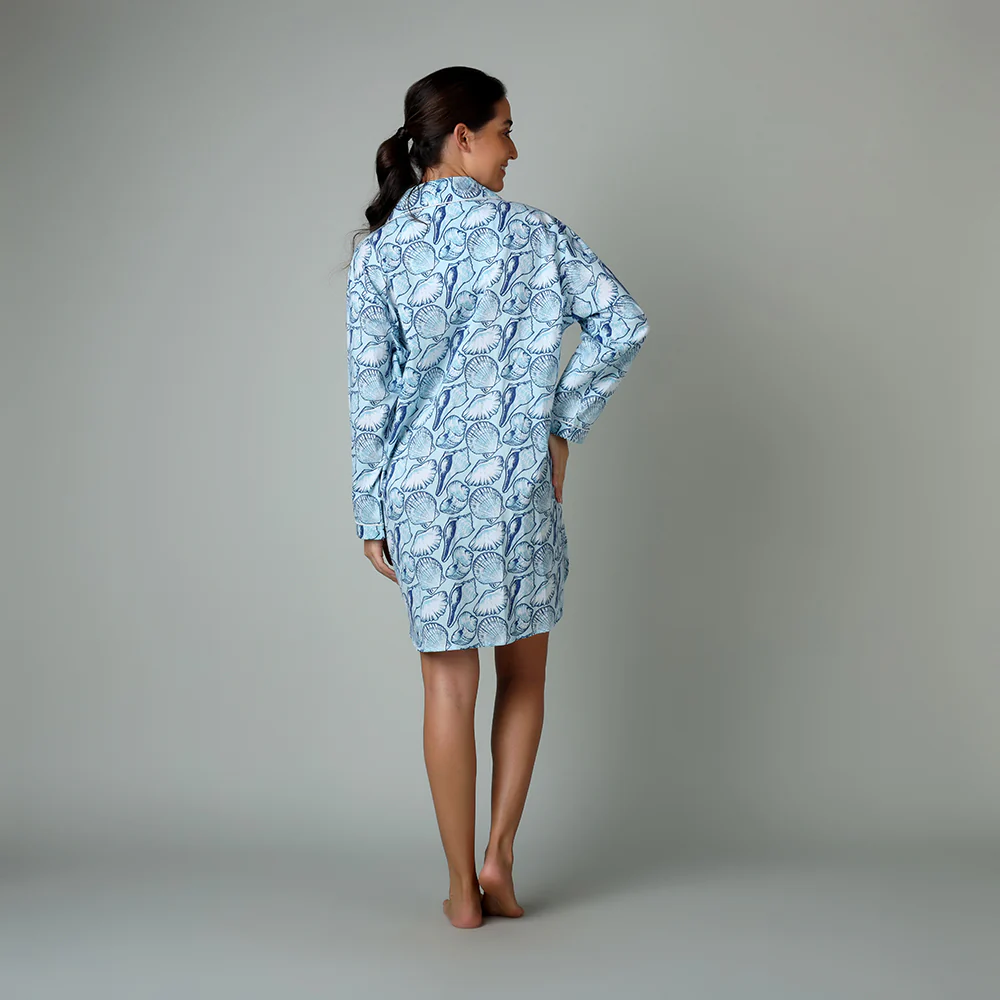 Shells on the Beach Nightshirt - Image 4