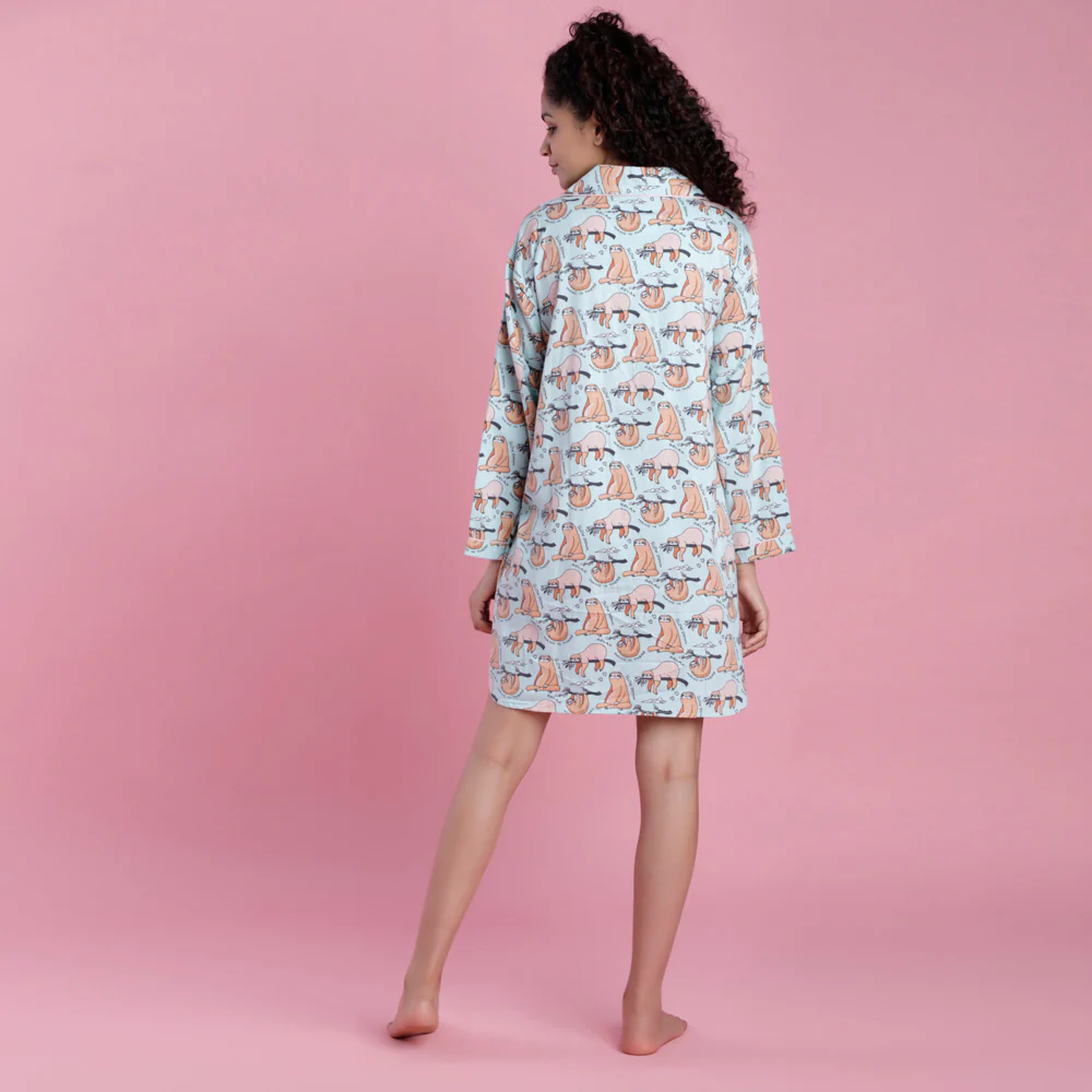 Sloth Life Nightshirt - Image 11