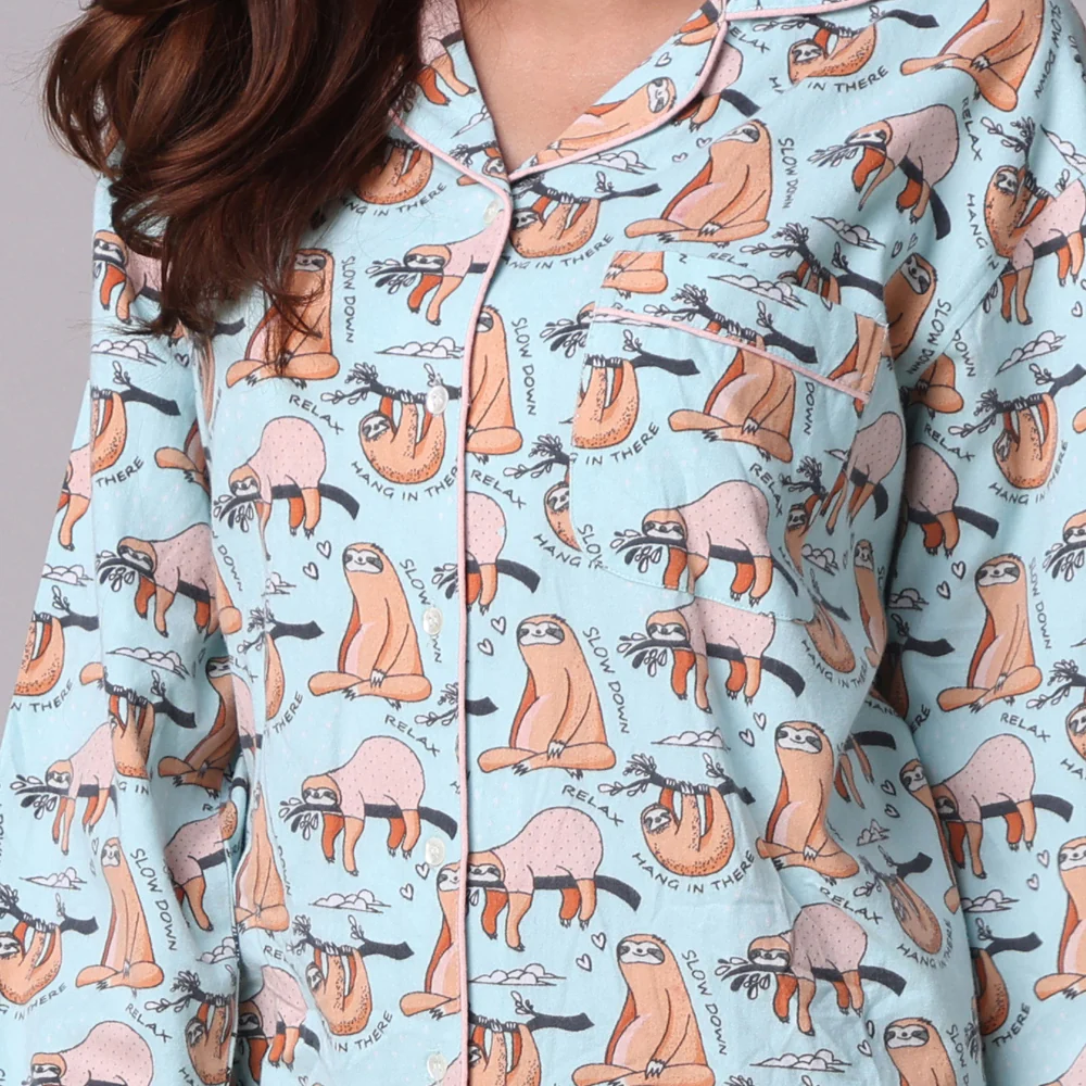 Sloth Life Nightshirt - Image 5