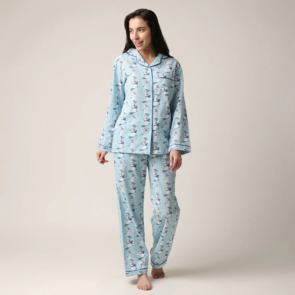 Snowman Ski PJ Set - Image 3
