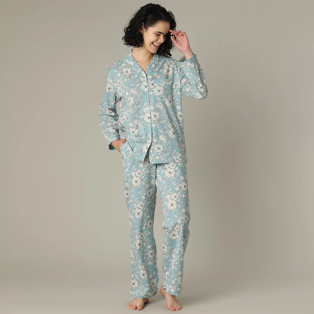 Soleil Blue PJ Set - Image 3