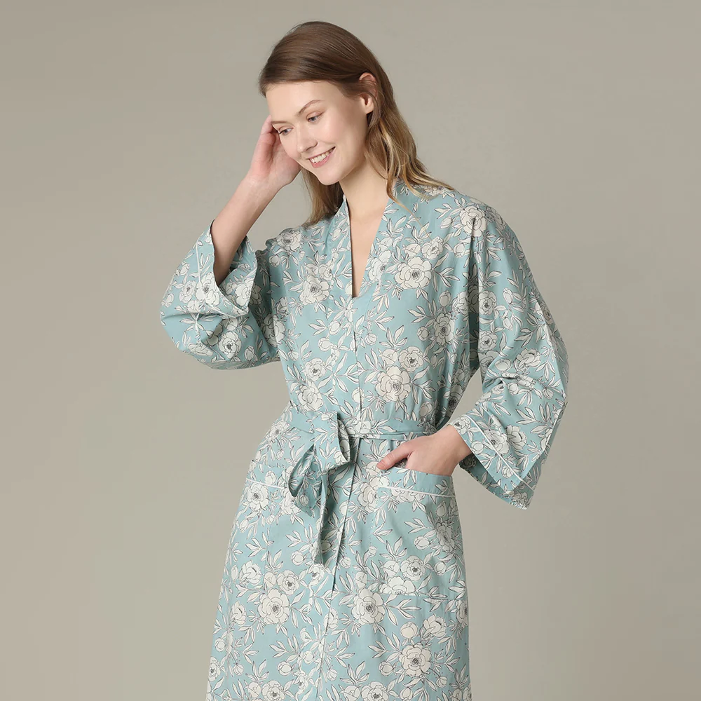 Soleil Blue Robe