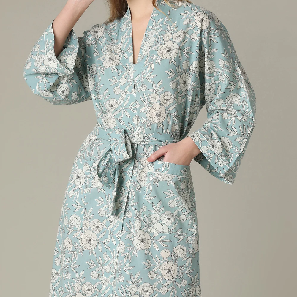 Soleil Blue Robe - Image 2