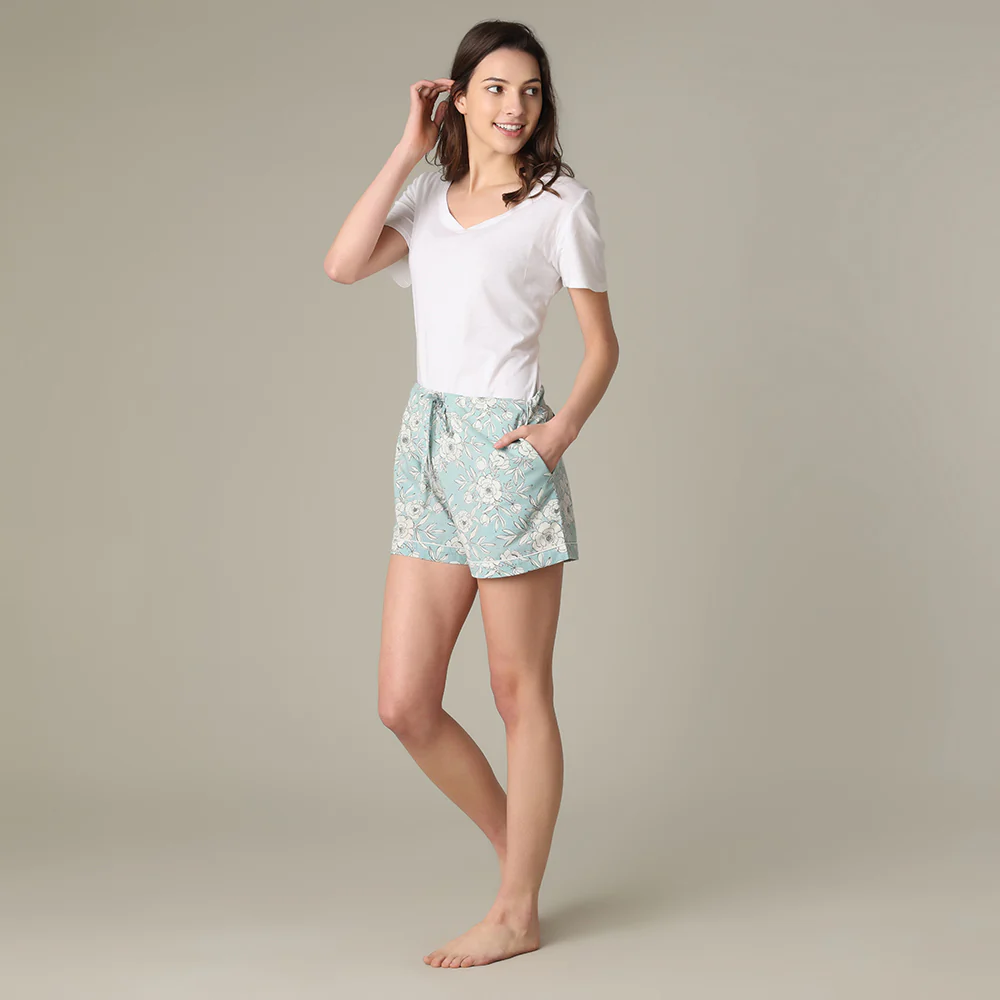 Soleil Blue Shorts - Image 3