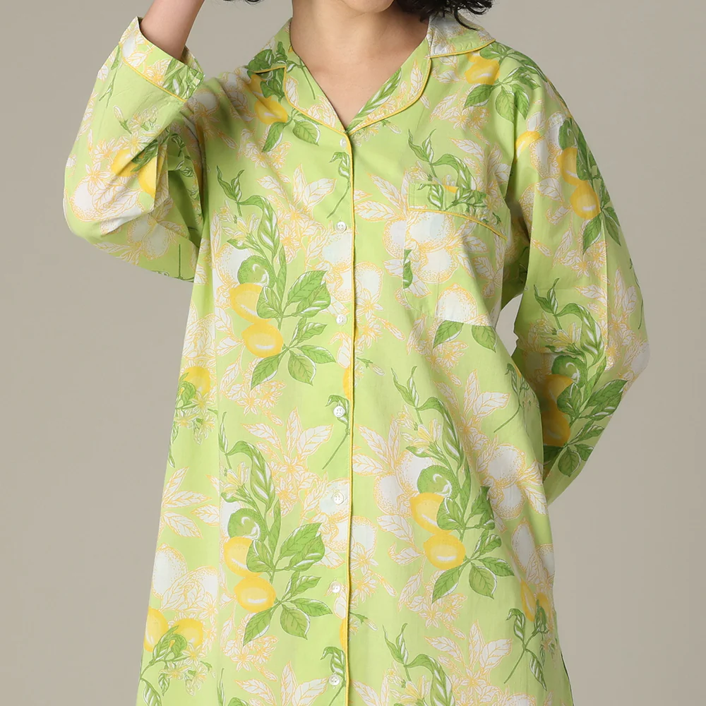 Sorrento Green Nightshirt - Image 2