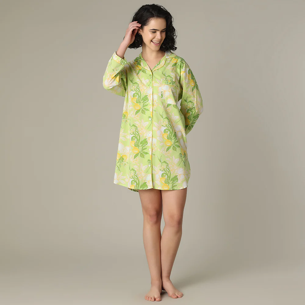 Sorrento Green Nightshirt - Image 3