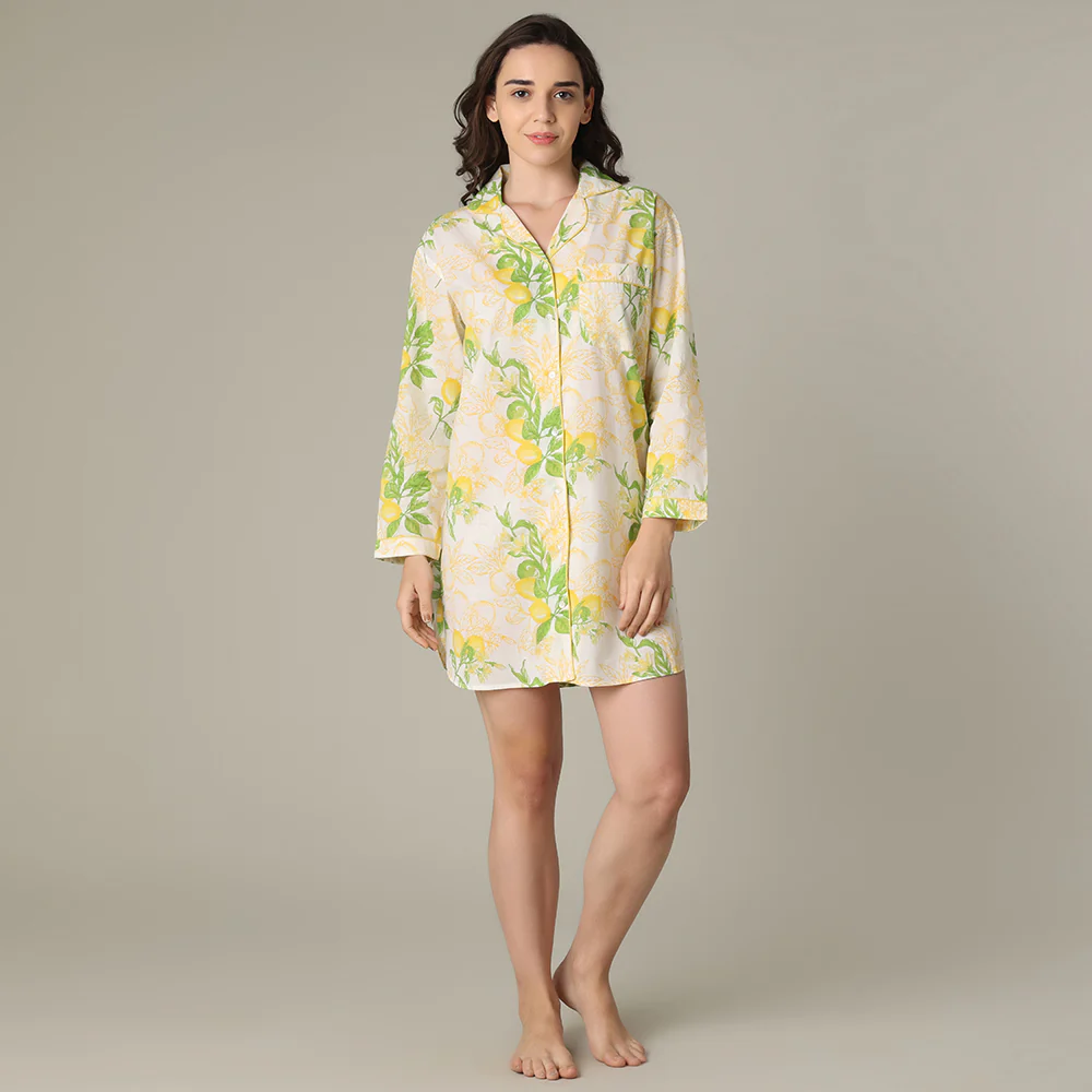 Sorrento White Nightshirt - Image 3