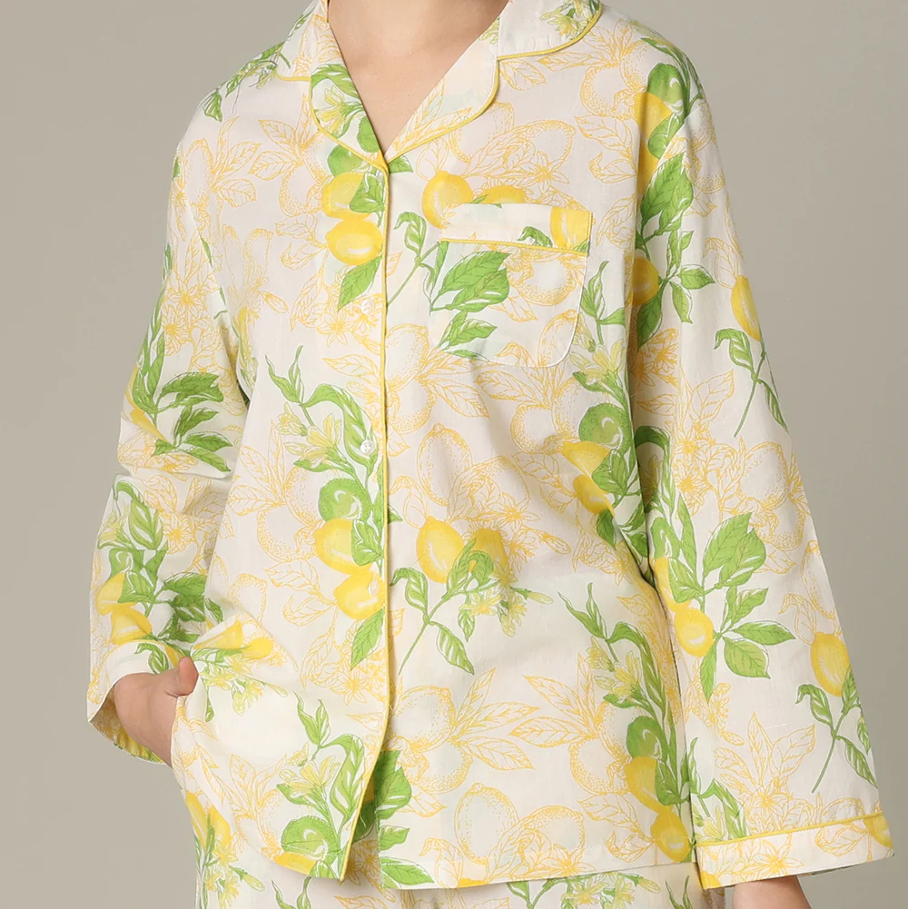 Sorrento White PJ Set - Image 2