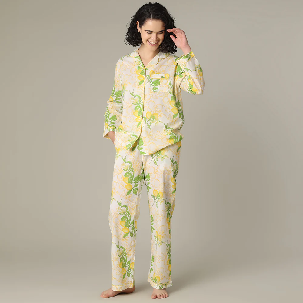 Sorrento White PJ Set - Image 3
